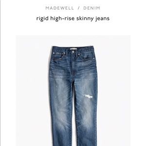 Madewell Jeans